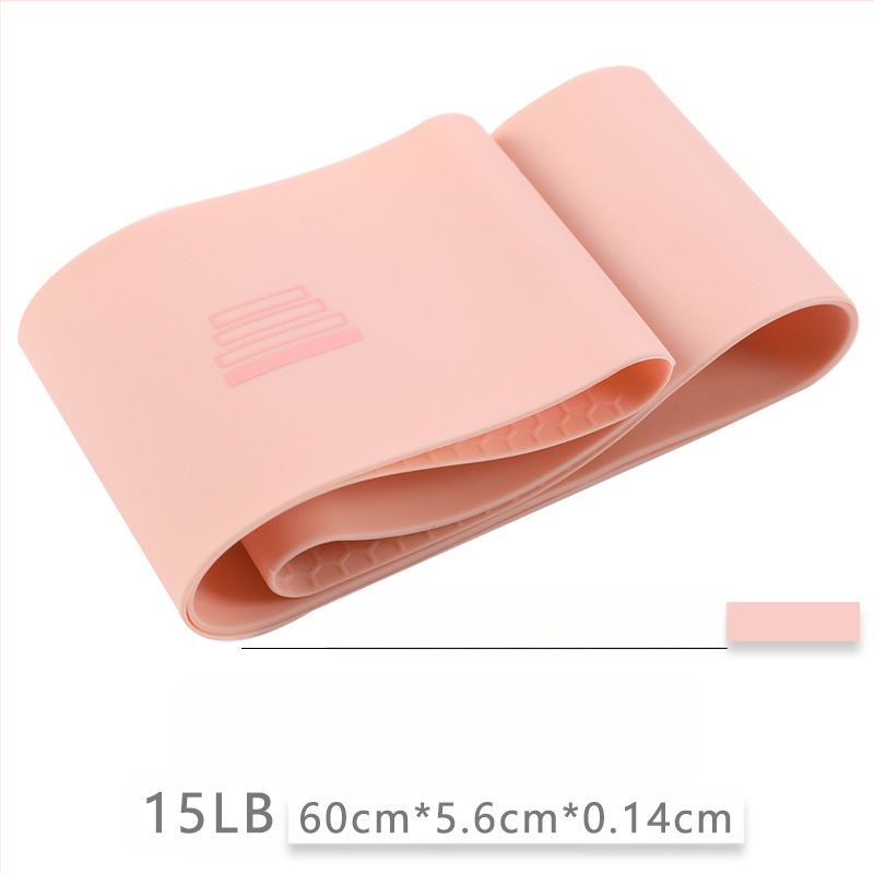 Tengmei silikonski joga prsten s elastičnom trakom za kućnu fitness, čučnjevi i oblikovanje bokova (Materijal: Silikon; Kategorija: Joga dodatak; Marka: Tengmei)