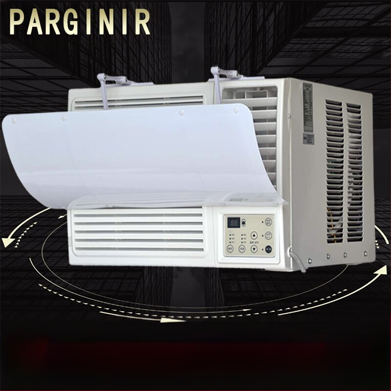 Πλαστικός πλαϊνός ανεμοφράκτης για κλιματιστικό παραθύρου, προστασία από άμεση ροή αέρα, κάλυμμα καθοδήγησης ροής αέρα για οικιακό κλιματιστικό παραθύρου