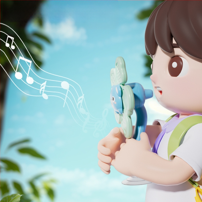 Παιχνίδι με βεντούζα για μωρά – περιστρεφόμενο λουλούδι, πλαστικό, για 0–3 ετών, βοηθά στη δύναμη του χεριού με άσκηση κράτησης, και αναπτύσσει τον συντονισμό ματιού-χεριού, αισθητηριακή ανάπτυξη και λεπτή κινητικότητα