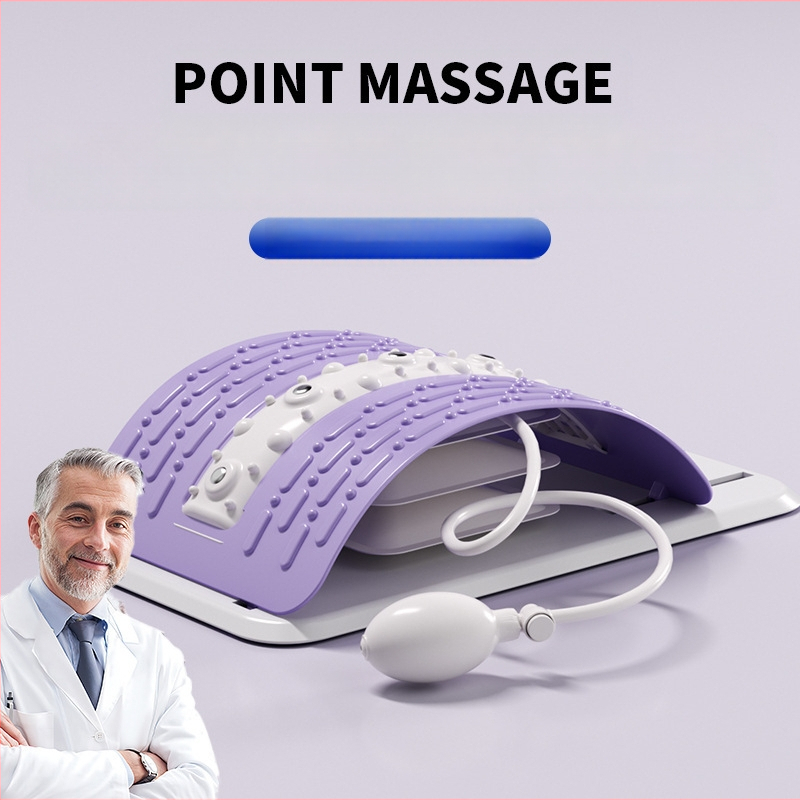 Nachi ploča za struk L2 s nadom lumbalne podrške, masažna funkcija, jednostavan sklapanje, prilagodljiva za nelagodu u području struka