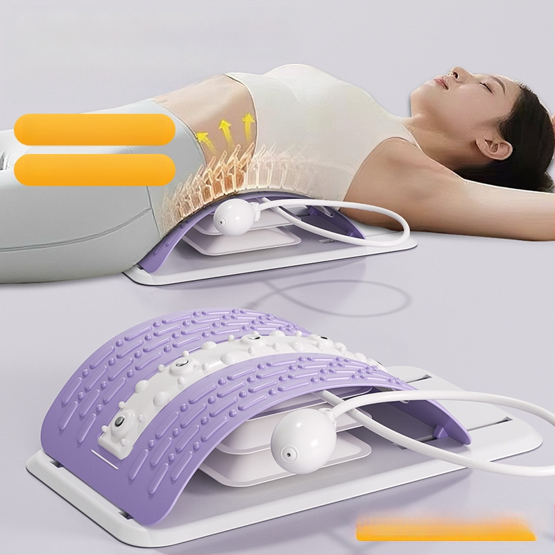 Nachi ploča za struk L2 s nadom lumbalne podrške, masažna funkcija, jednostavan sklapanje, prilagodljiva za nelagodu u području struka