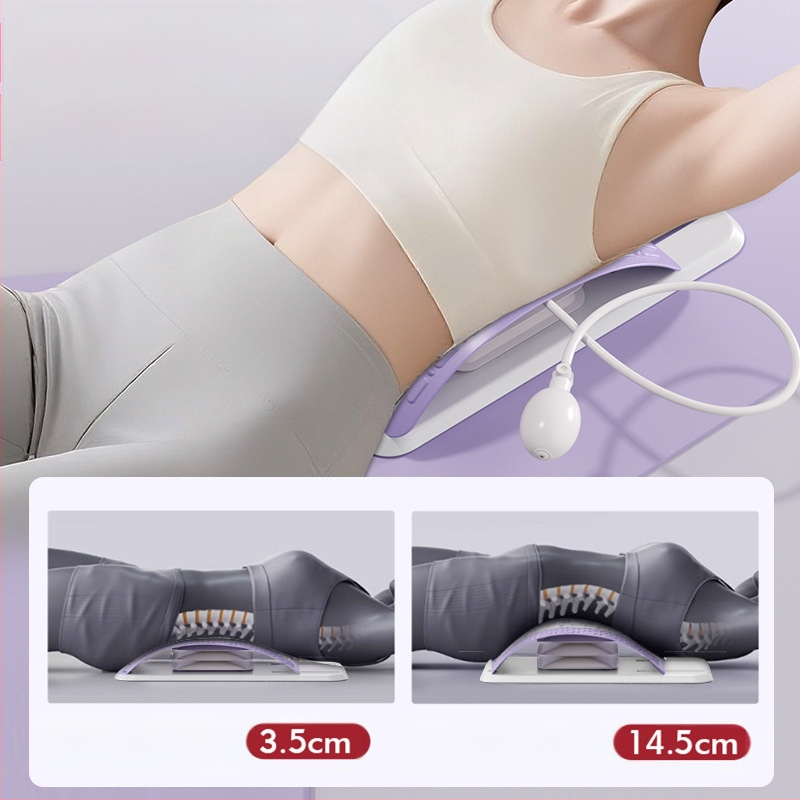 Nachi ploča za struk L2 s nadom lumbalne podrške, masažna funkcija, jednostavan sklapanje, prilagodljiva za nelagodu u području struka