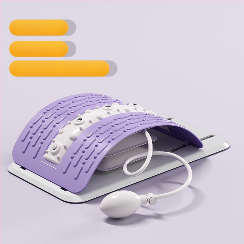 Nachi ploča za struk L2 s nadom lumbalne podrške, masažna funkcija, jednostavan sklapanje, prilagodljiva za nelagodu u području struka