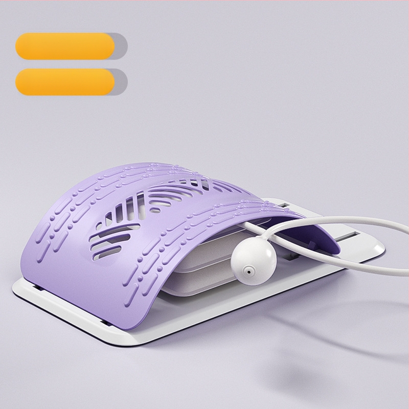 Nachi ploča za struk L2 s nadom lumbalne podrške, masažna funkcija, jednostavan sklapanje, prilagodljiva za nelagodu u području struka