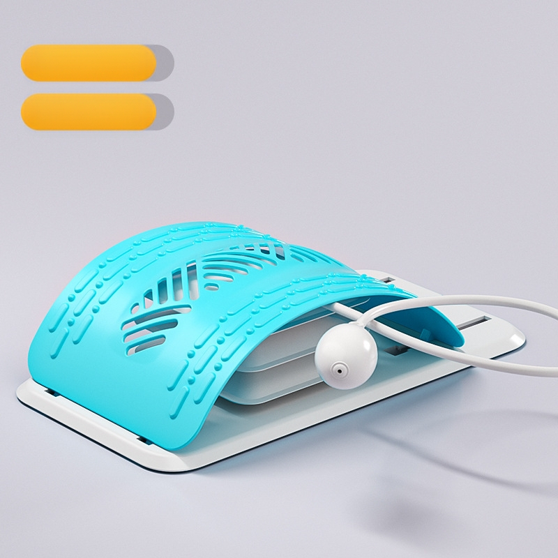 Nachi ploča za struk L2 s nadom lumbalne podrške, masažna funkcija, jednostavan sklapanje, prilagodljiva za nelagodu u području struka