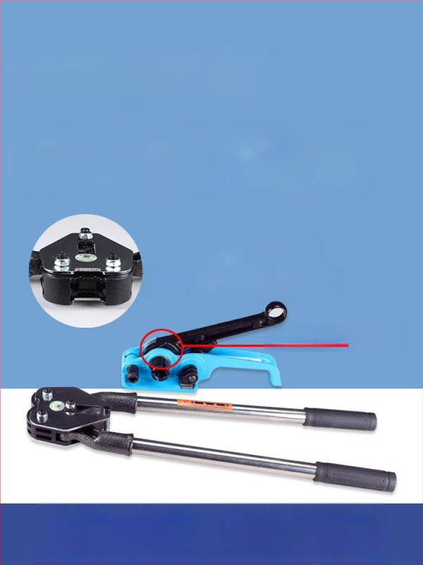 Model 1608PET: Ručni stroj za napinjanje traka s plastično-čeličanim pojasom