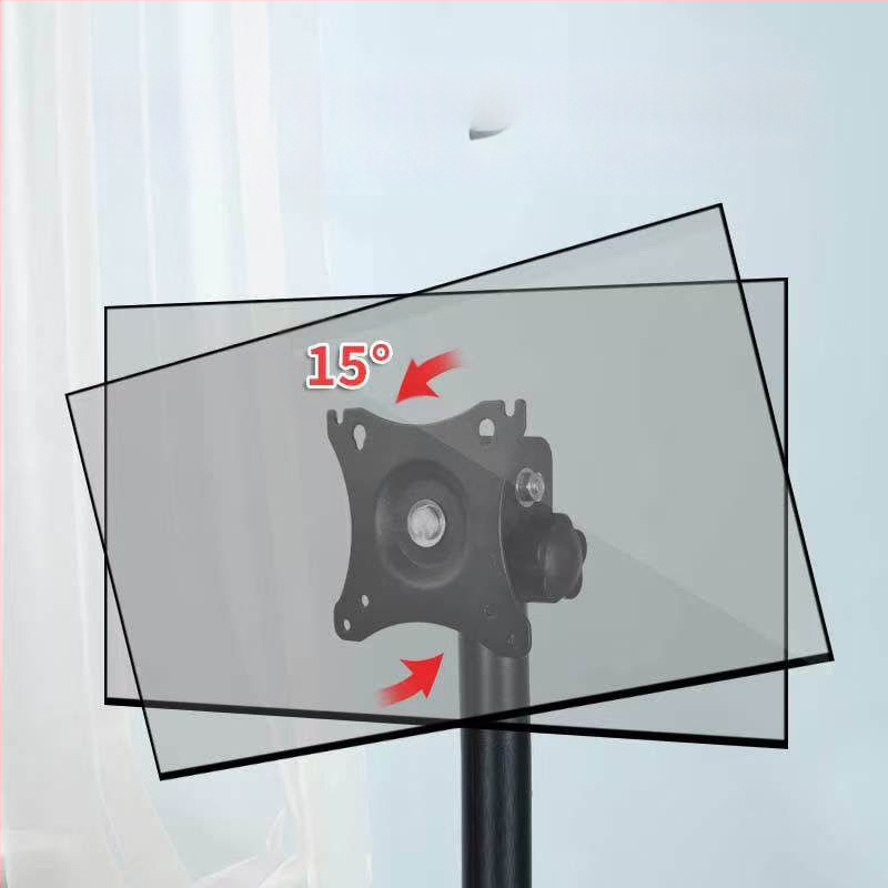 Prijenosni podni stalak za LCD TV/monitor s rotirajućim uspravnim nosačem