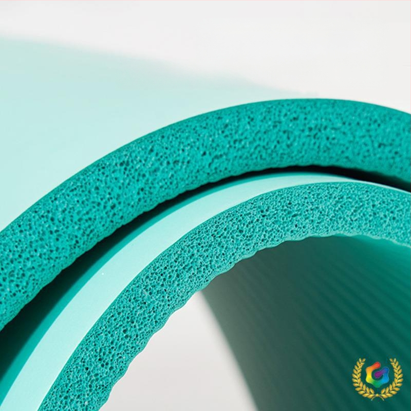 NBR jogas paklājs, 1 cm biezums, 800 g, neslīdošs, piemērots mājas fitnesam un ķermeņa veidošanai