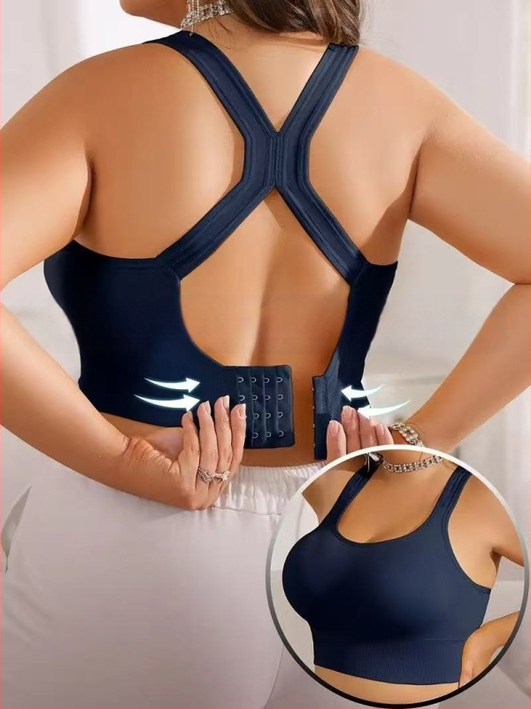 Meilaiyi 8680 αθλητικό χωρίς ραφές σουτιέν – πλήρης Κούπα, Push-Up, πίσω κούμπωμα τεσσάρων σειρών, νάιλον ύφασμα με επένδυση σπαντέξ