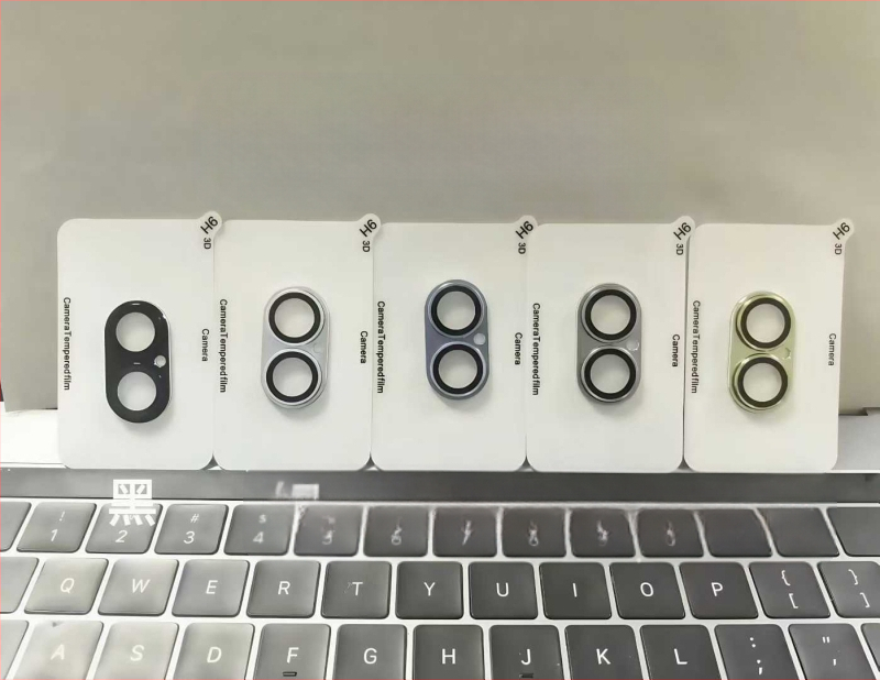 Kameras objektīva aizsardzības filma iPhone 16 Pro Max – temperatēts stikls, objektīva plēve, antibakteriāls, izturīgs pret krišanu, pilns pārklājums