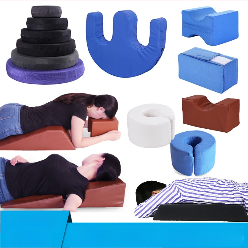 Padă de poziționare din material textil/spumă pentru îngrijire și prevenire a decubitului, Model TWD-QT, pentru membre, cu logo tipărit, personalizabil