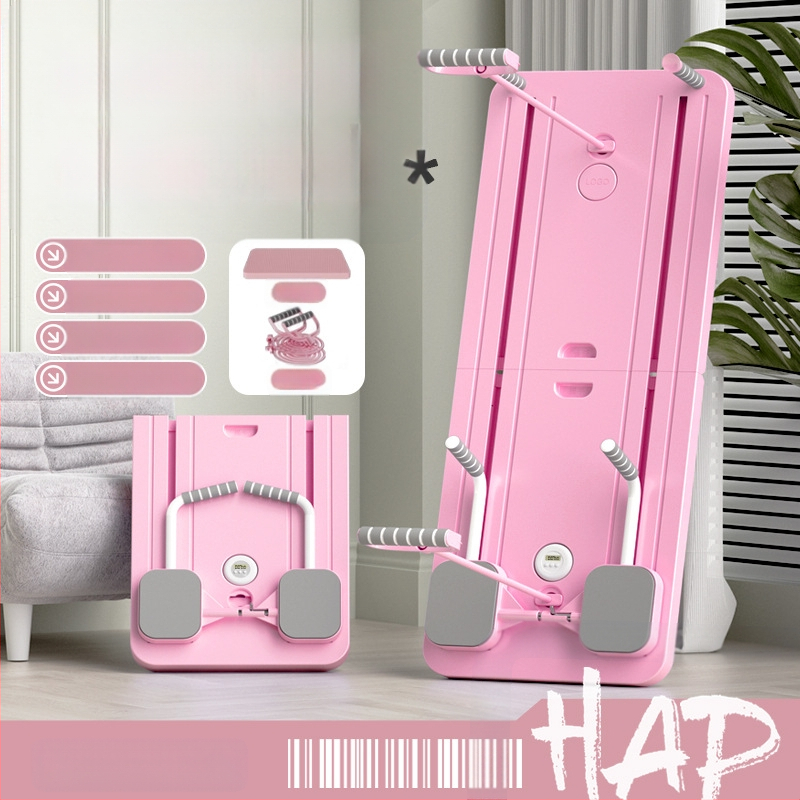 Kotac za trbuh i ploča za pilates – sklapanji kućni fitness uređaj, model plt, težina 4800 g, set od 4 komada