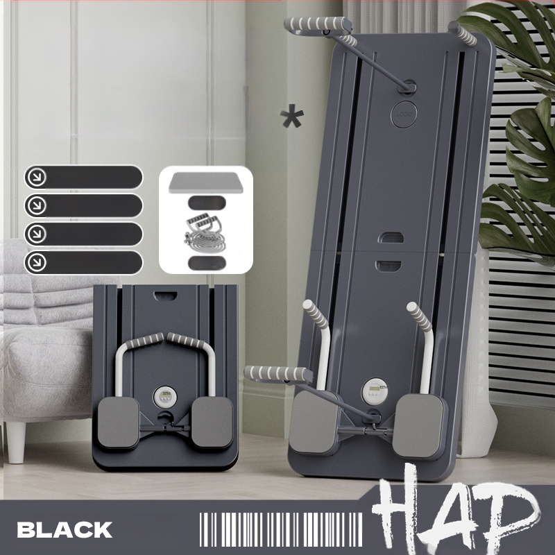 Kotac za trbuh i ploča za pilates – sklapanji kućni fitness uređaj, model plt, težina 4800 g, set od 4 komada