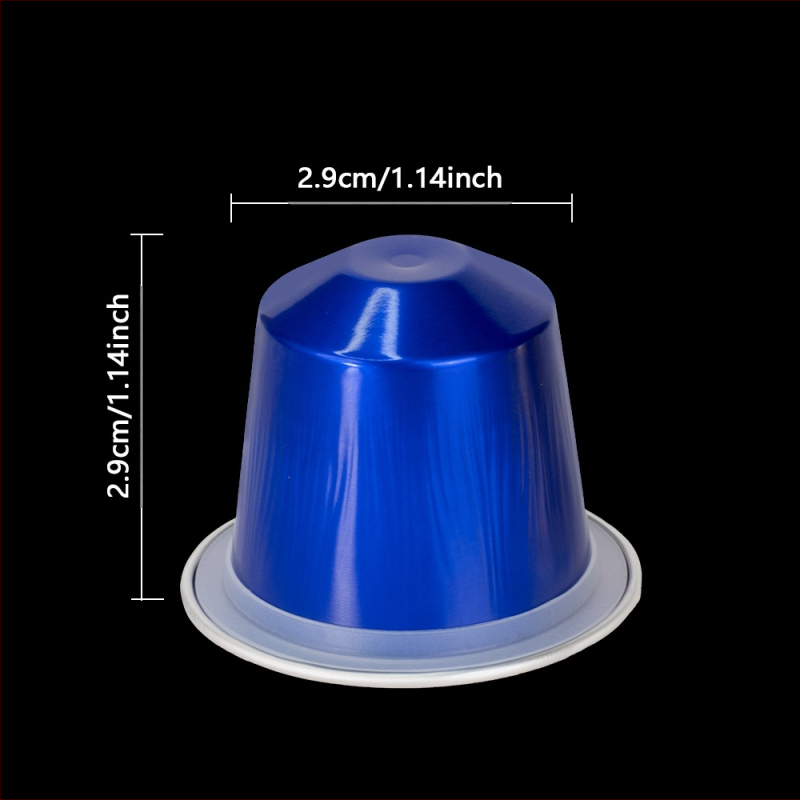 Обвивка за кафе капсули, еднократна – алуминиево фолио, съвместима с Nestlé Small