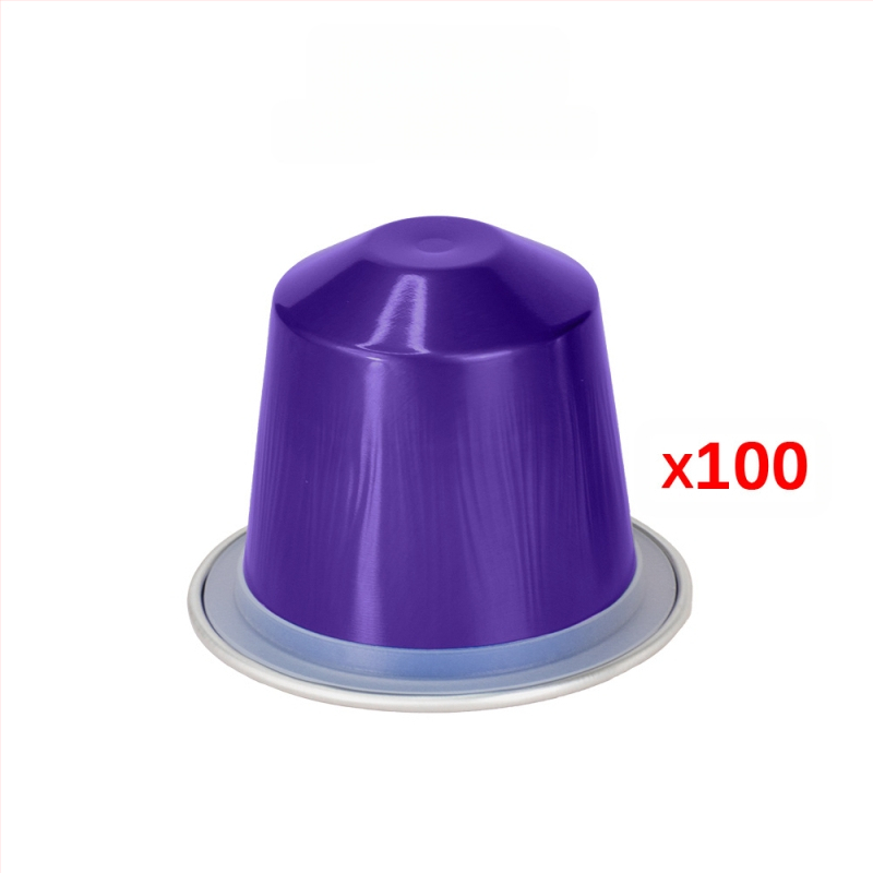 Обвивка за кафе капсули, еднократна – алуминиево фолио, съвместима с Nestlé Small