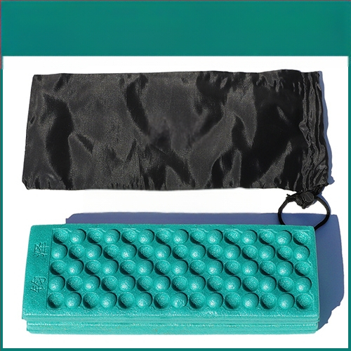 Nešiojama XPE kvadratinė šokių pagalvė, atspari vandeniui ir drėgmei, putų kilimėlis, sulankstomas vienam asmeniui kelionėse