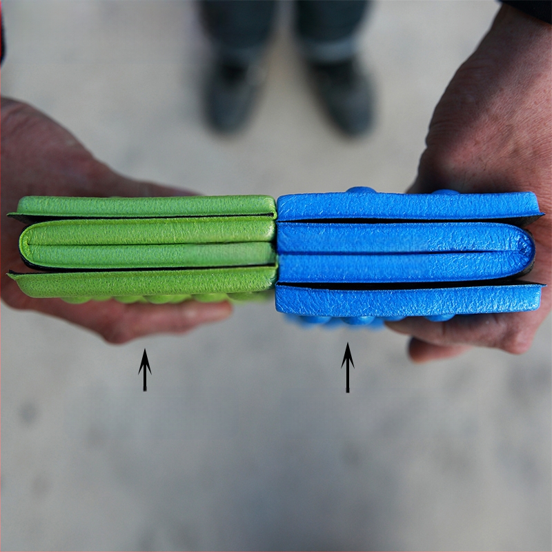 Nešiojama XPE kvadratinė šokių pagalvė, atspari vandeniui ir drėgmei, putų kilimėlis, sulankstomas vienam asmeniui kelionėse