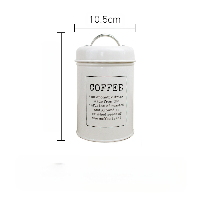 Fém kör alakú zárható, tömítő gyűrűvel ellátott edény tejpor, kávé, tea, cukorka és arcmaszk por számára; kapacitás 300 ml alatt