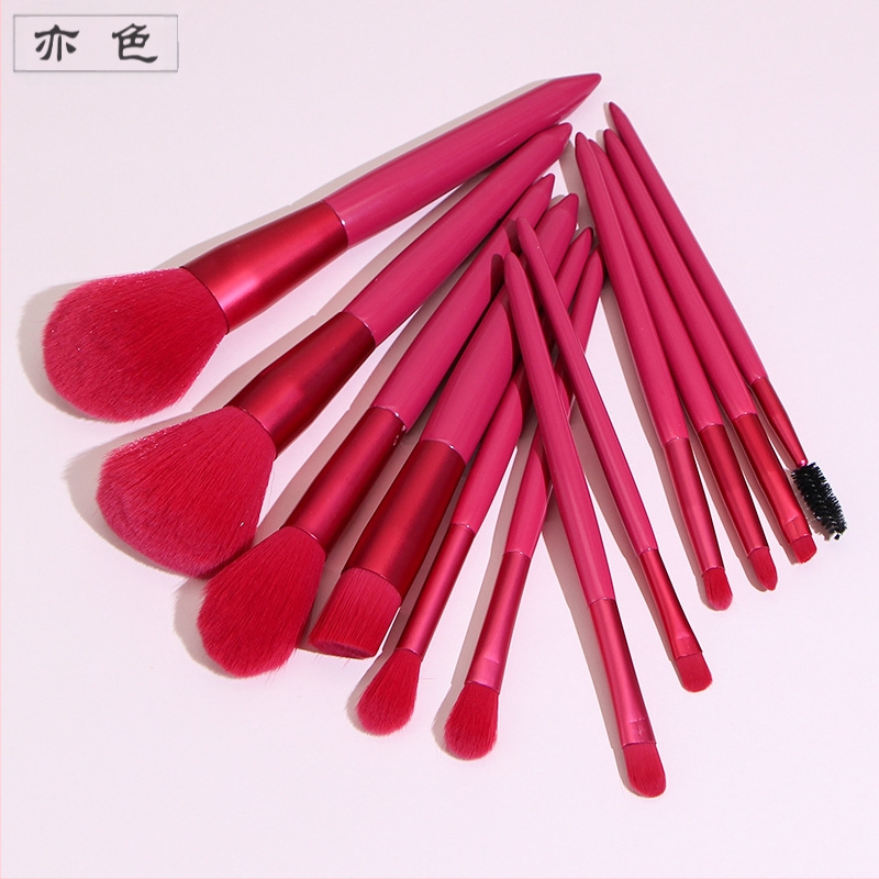 Grima suka komplekts, 12 gab., sintētiskas šķiedras sari, koka rokturi, gara rokture, OPP iepakojums