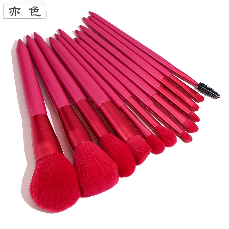 Grima suka komplekts, 12 gab., sintētiskas šķiedras sari, koka rokturi, gara rokture, OPP iepakojums