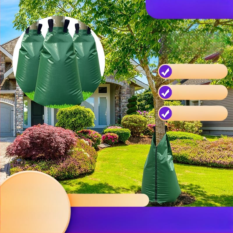 Jinxiang Pilienu laistīšanas maisiņš kokiem, modelis C1025, PVC režģa audums/PE