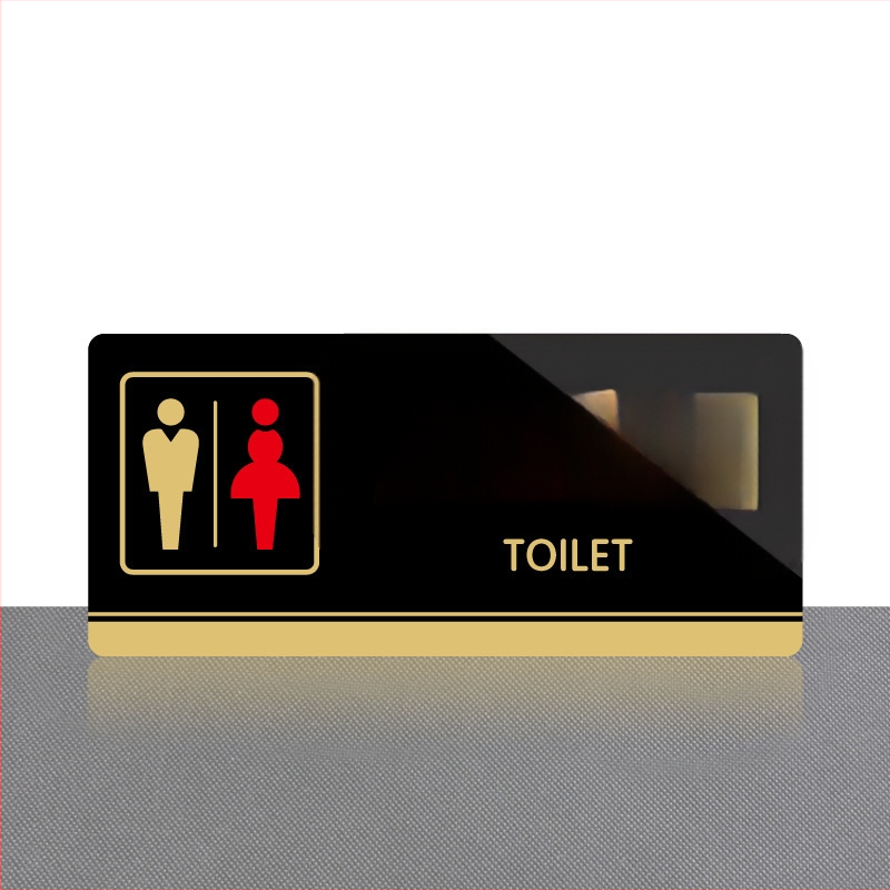 Akrilni reklamni natpis, kvadratni privezak, UV ispis, prilagodljiv, jednostavan modern stil