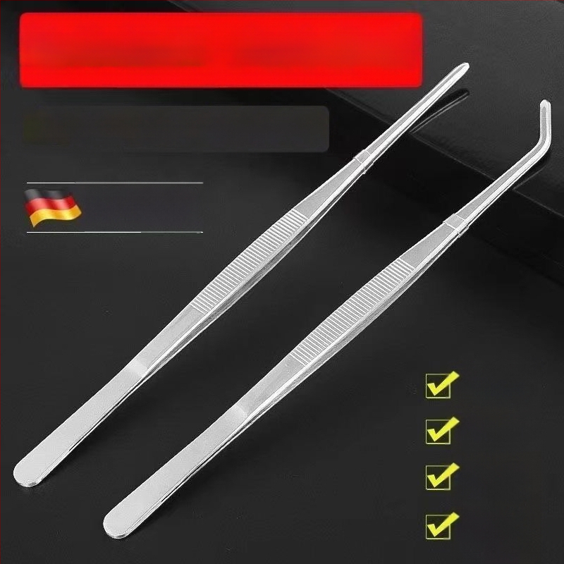 Πινέζα με οδοντωτό άκρο για φυτά ενυδρείου, έντομα και παχύφυτα – εργαλείο με επεκτεινόμενη λαβή; Άκρη: χάλυβας υψηλού άνθρακα; Λαβή: χάλυβας μεσαίου άνθρακα