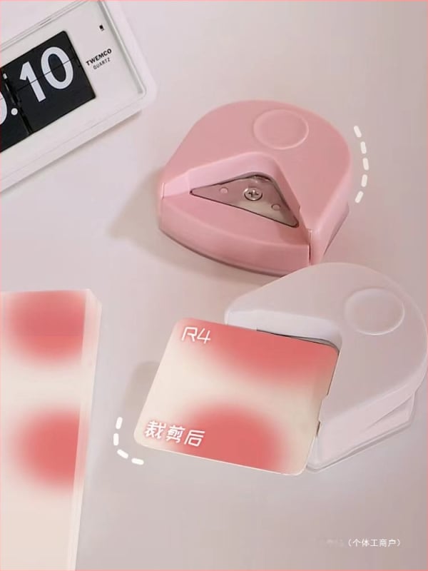 Round Corner Cutter R4 – Huamei instrument birou din oțel inoxidabil, model R4, fără import (Marcă Huamei; Material Oțel inoxidabil; Model R4; Fără import)