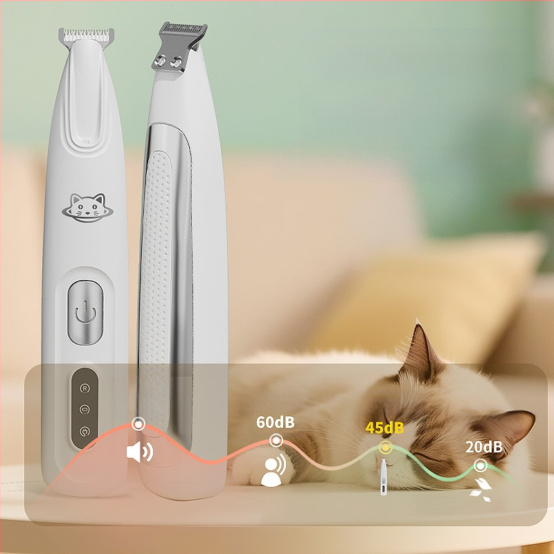 Trimmer pentru blana animalelor de companie – clipper reîncărcabil, corp ABS, potrivit pentru pisici și câini, model S9S