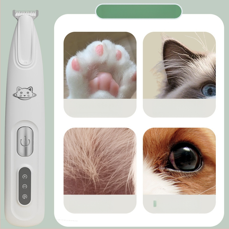 Trimmer pentru blana animalelor de companie – clipper reîncărcabil, corp ABS, potrivit pentru pisici și câini, model S9S