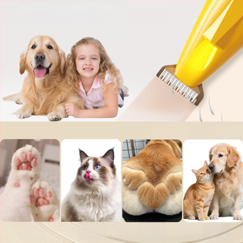 Електрически подстригвач за домашни любимци - за кучета и котки - ABS корпус - трансграничен износ - авторизирана марка