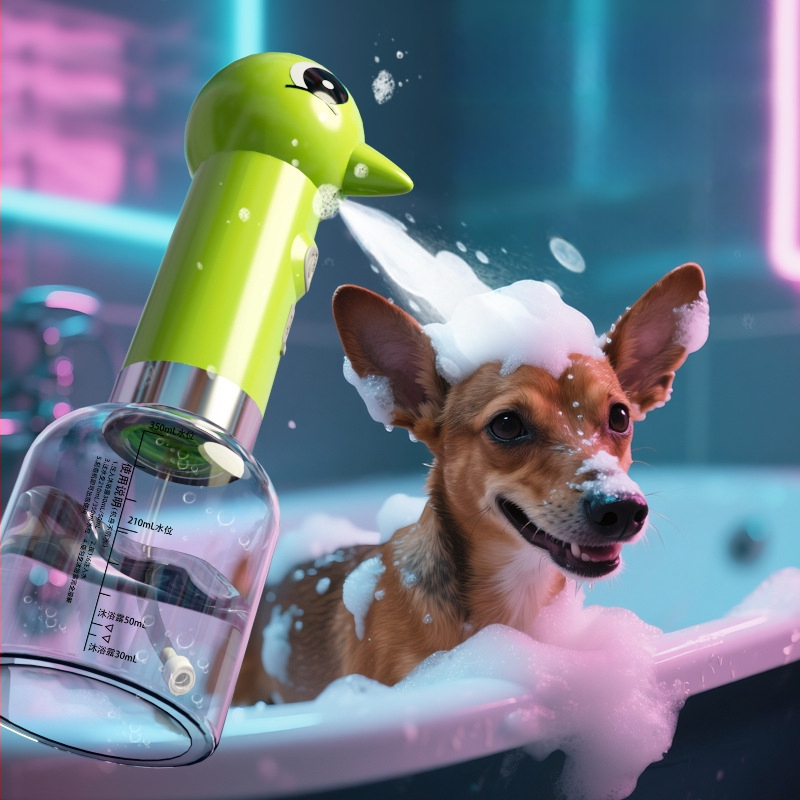 Suņu vannas putu mašīna — plastmasa, peldes/ masāžas suka, kastē 50 gab., Zīmols: Other Homes