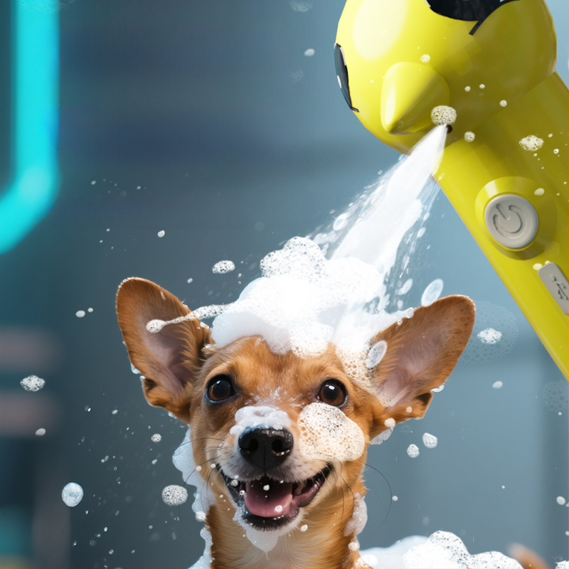 Suņu vannas putu mašīna — plastmasa, peldes/ masāžas suka, kastē 50 gab., Zīmols: Other Homes