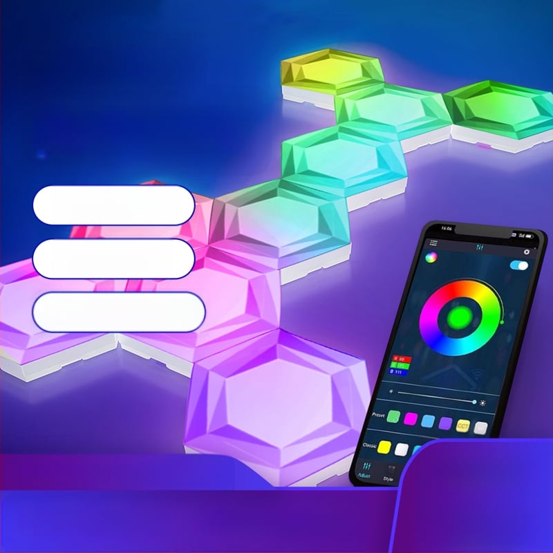 Стенно осветително тяло с LED, PC абажур, алуминиево тяло, интелигентен контрол (Напрежение ≤36V, CE сертифициран)