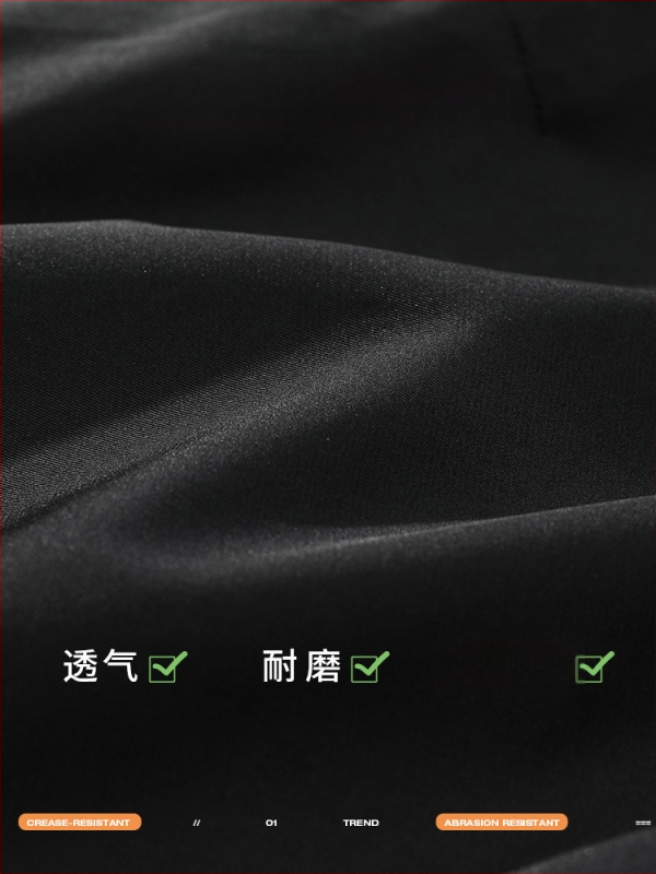 Férfi középhosszú vízálló trench kabát Turn-Down gallérral, elöl egy sor gombbal záródás, 100% poliészter szövet és bélés, laza szabás, őszi viselet