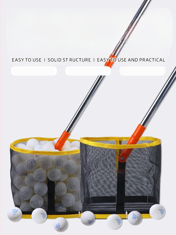 Stalo tenisa bumbiņu savācējs vairāku bumbu treniņiem, tērauda korpuss, 1,2 kg, liela ietilpība, iekštelpām