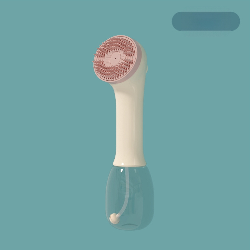 Portatīvā rokas elektriskā dušas suka suņiem un kaķiem ar burbulīšiem – noņem vaļīgo apmatojumu, ABS materiāls