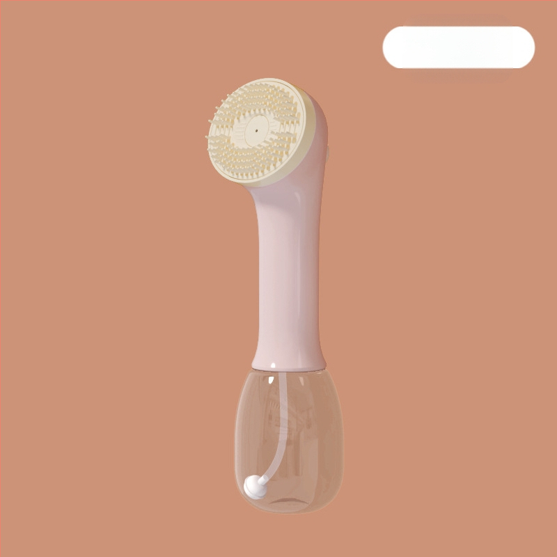 Portatīvā rokas elektriskā dušas suka suņiem un kaķiem ar burbulīšiem – noņem vaļīgo apmatojumu, ABS materiāls