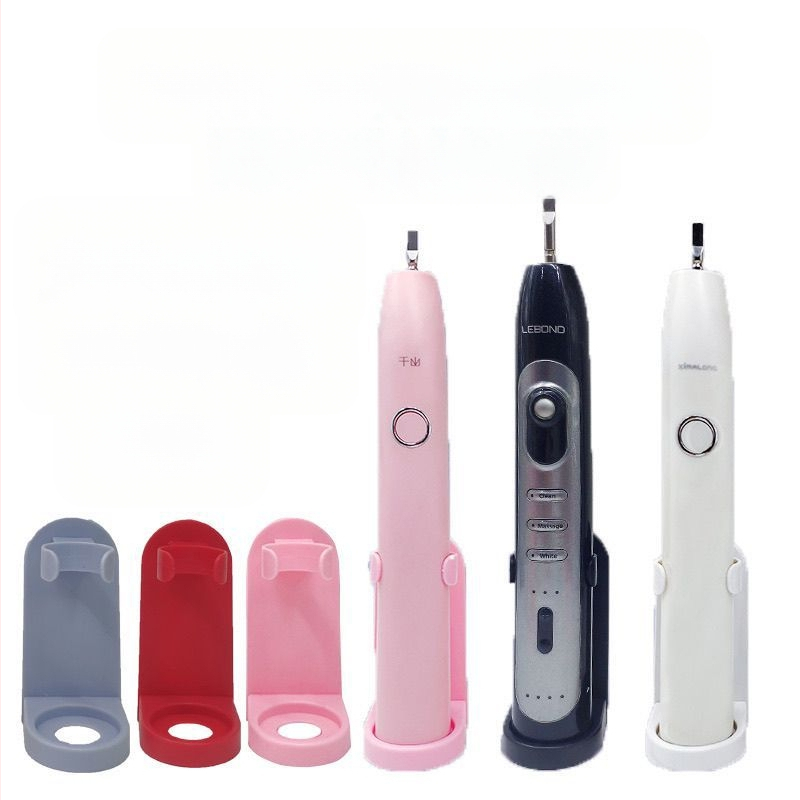 Univerzalni zidni držač četkice za zube s UV sterilizacijom, ljepilna montaža, plastika