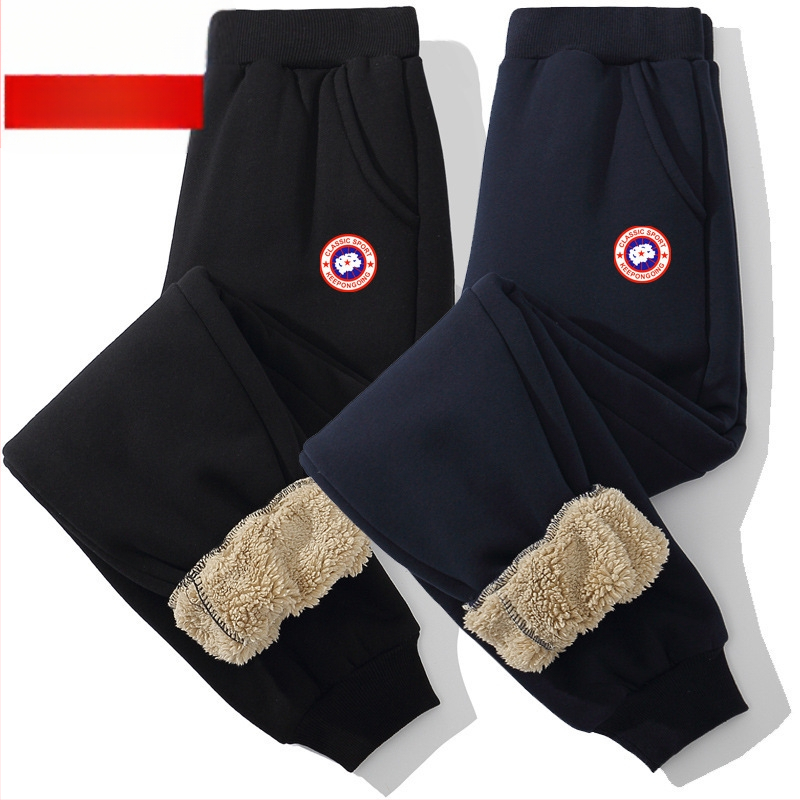 Dječje sportske hlače – prugaste, pamuk-kašmir smjesa (35,5% kašmir), srednji elastični pojas, zimska toplina