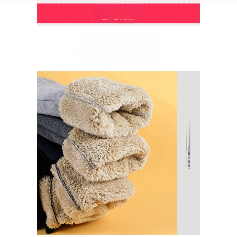 Dječje sportske hlače – prugaste, pamuk-kašmir smjesa (35,5% kašmir), srednji elastični pojas, zimska toplina