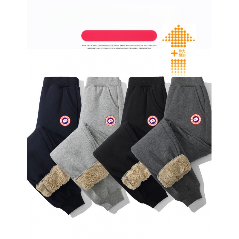 Dječje sportske hlače – prugaste, pamuk-kašmir smjesa (35,5% kašmir), srednji elastični pojas, zimska toplina