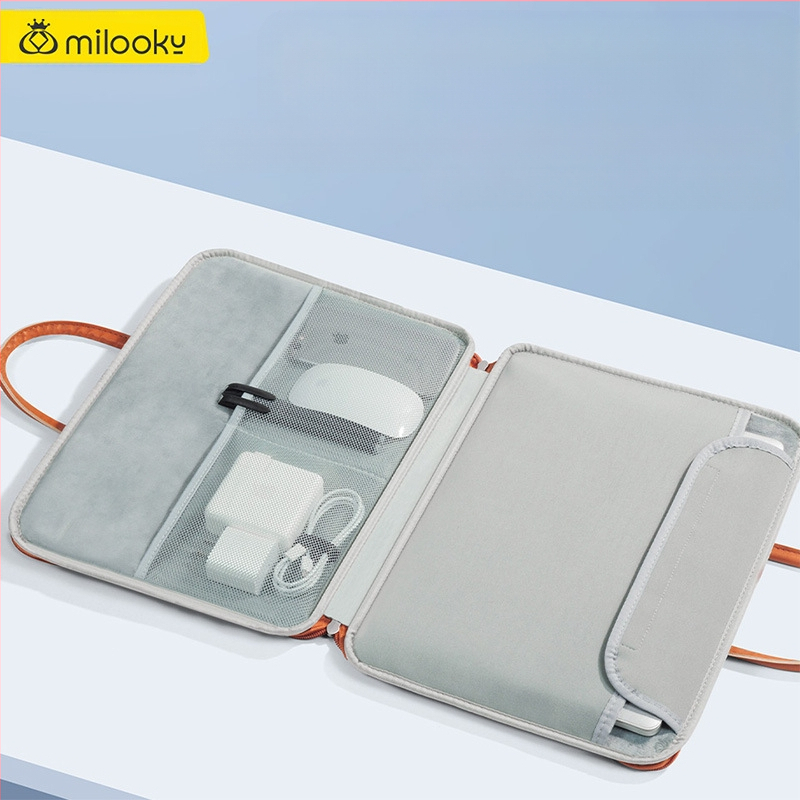 Τσάντα για φορητό υπολογιστή από PU δέρμα, αδιάβροχη, αστικός μινιμαλιστικός σχεδιασμός, μάρκα Coldplay, επένδυση πολυεστέρα