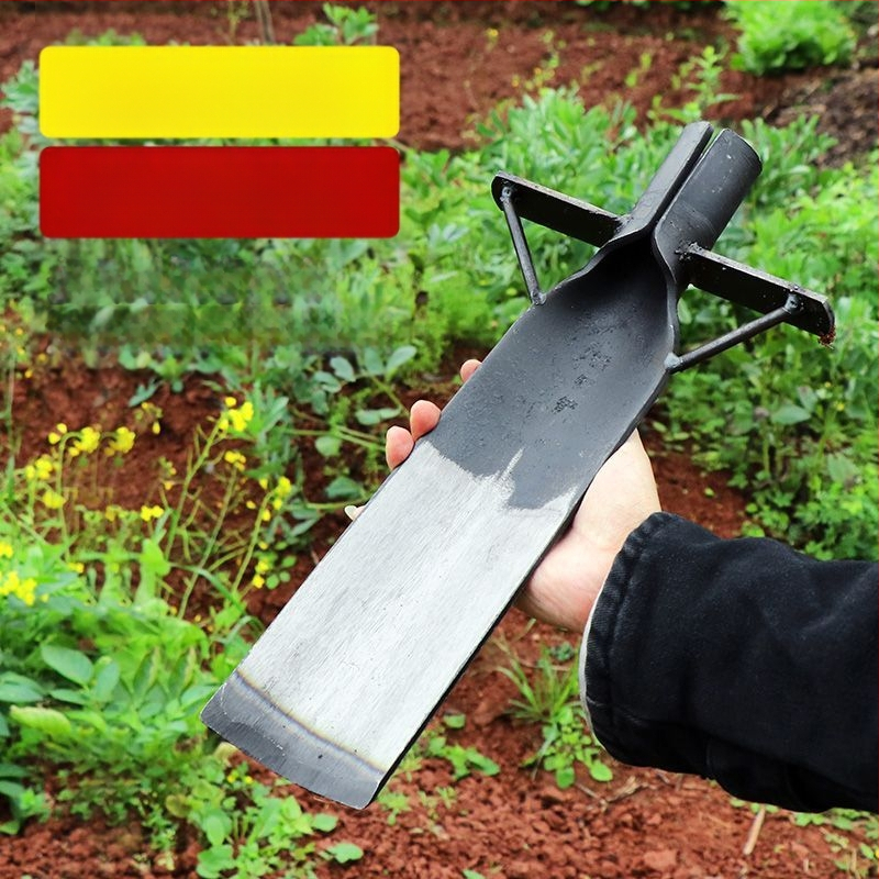 Mangāna tērauda lāpsta koku rakšanai, trīs daļu transplantācijas rīku komplekts