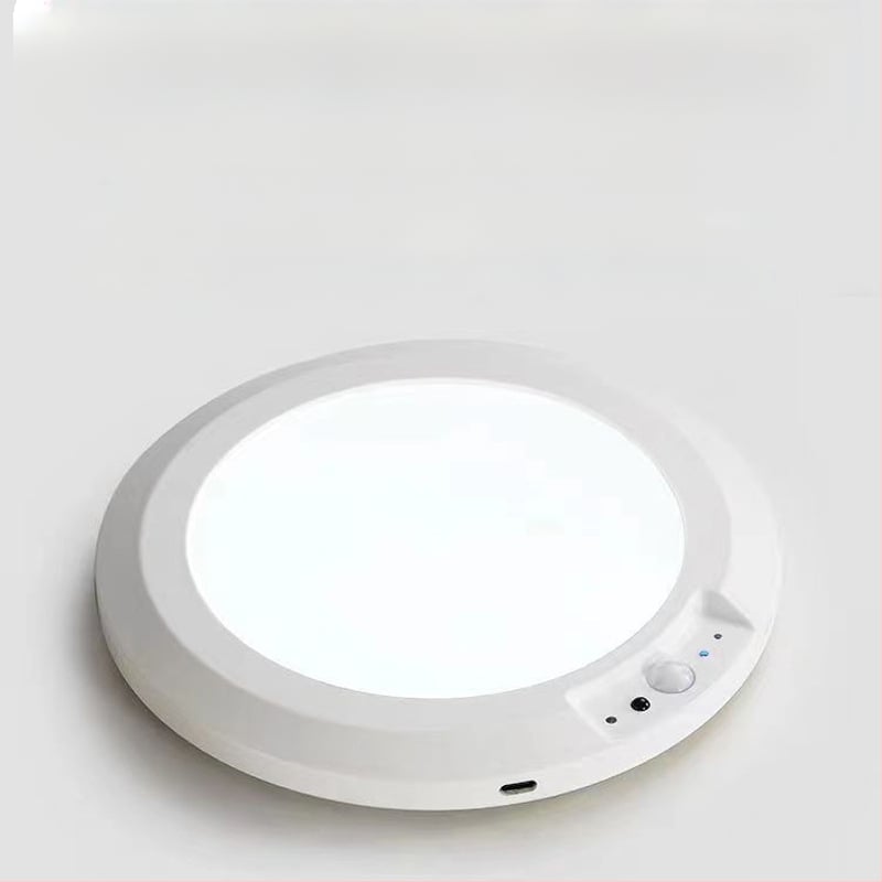 Griestu LED luktura ar cilvēka ķermeņa noteikšanas sensoru, pārklājums 5–10 m², spriegums ≤36V