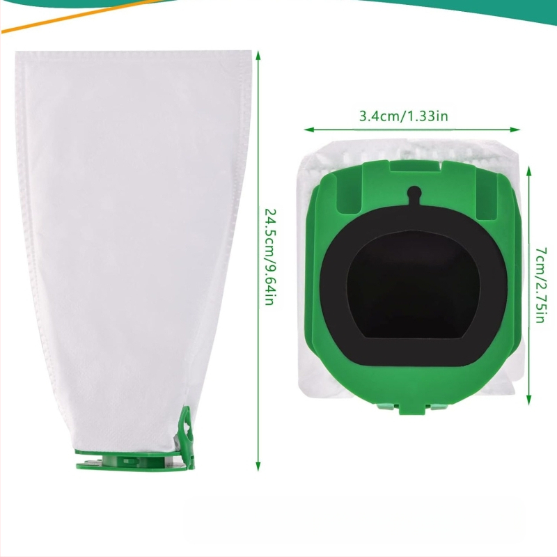 Catchwell putekļu maisiņš Vorwerk Kobold VB100 / VB100 FP10 putekļsūcējam, modeļa H-V6-063, mājas lietošanai