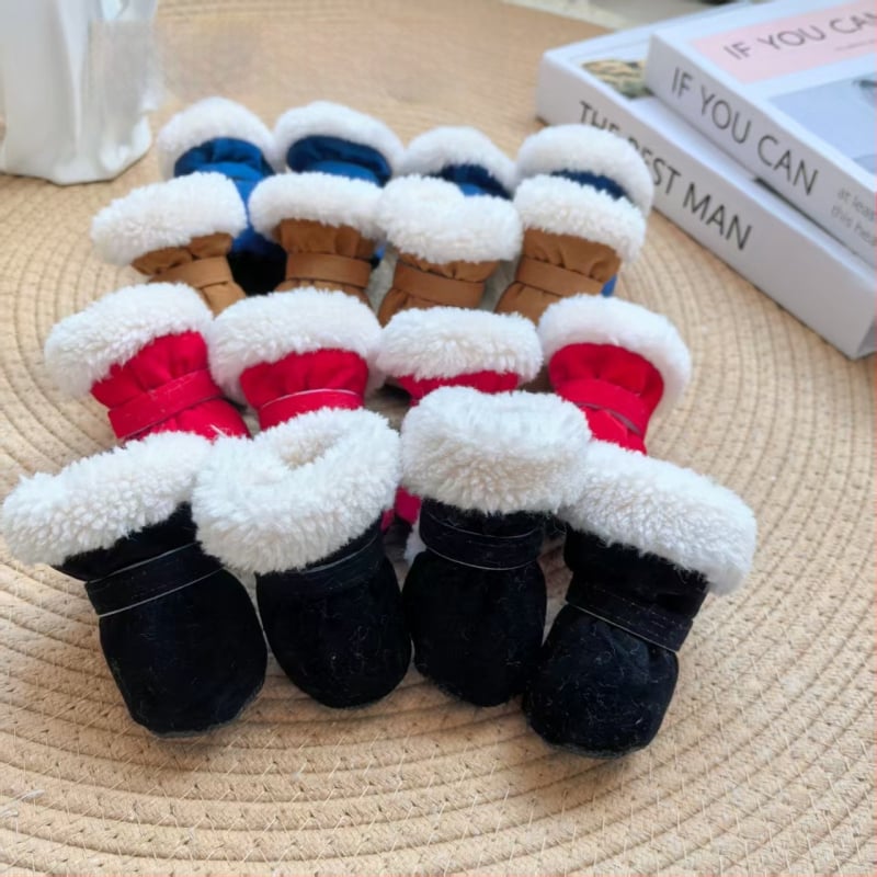 Кучешки обувки – Pretty Pet, полиестер, топли, ежедневен стил, произход Джиангсу