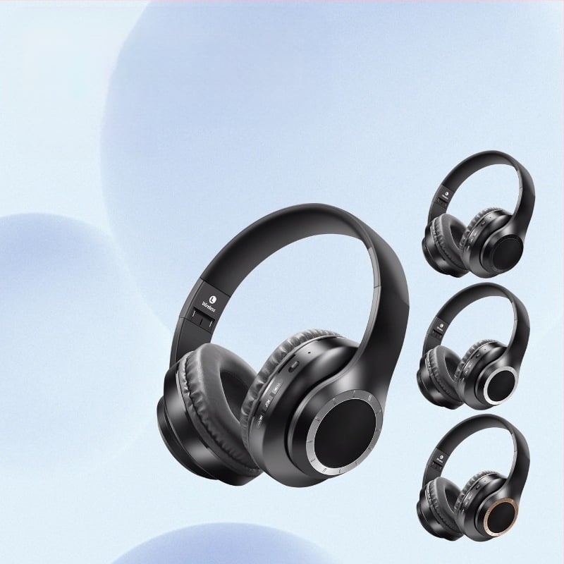 Spēļu Bluetooth austiņas, stereo, Bluetooth 5.3, darbības diapazons 20 m, >8 h darbības laiks, IPX4, ABS