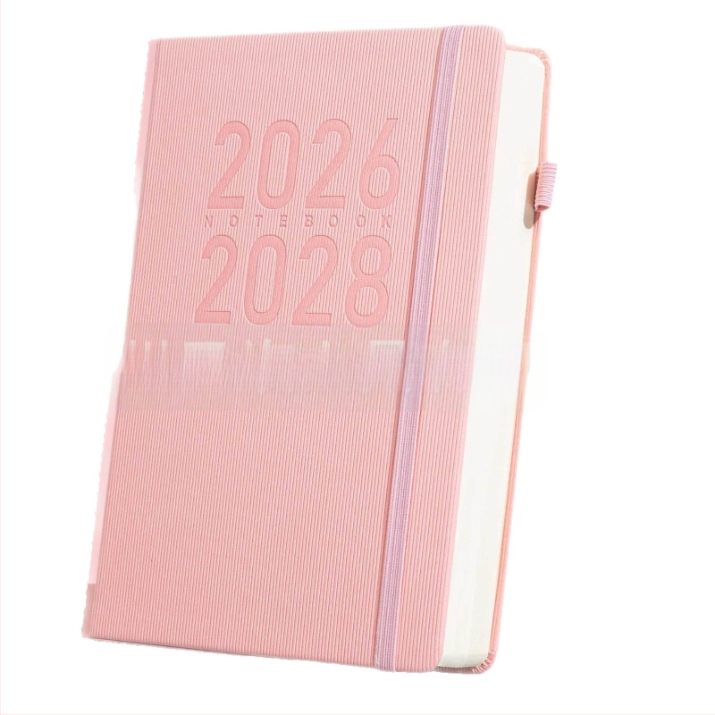 Σημειωματάριο με κάλυμμα από συνθετικό δέρμα, δέσιμο με κλωστή και κόλλα, Daolin χαρτί, 80G εσωτερικό χαρτί, 300–400 σελίδες, στυλ γραφείου επιχειρήσεων