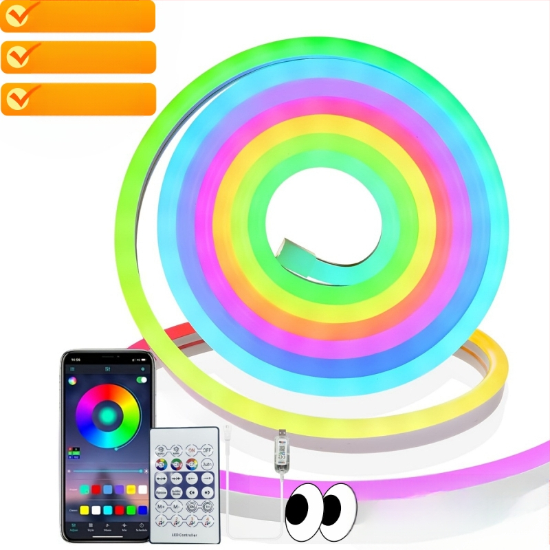 Lumină LED de modelare (5050, 5V, IP67, reglabilă)